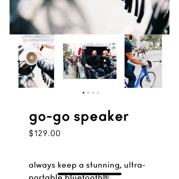 Stelle audio go go speaker, portable speaker - Picture 1 of 2